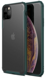 Husa Lemontti Magic Armor compatibila cu iPhone 11 Pro Max Dark Green 