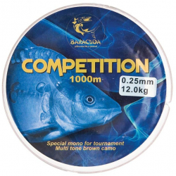 Fir monofilament Baracuda Competition 1000m-0 33mm/ 18 5kg 