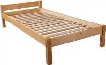 Pat Sally 2/1 pentru 1 persoana 90 x 200 cm Natur 