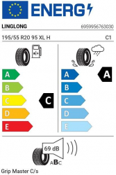 Anvelopa Vara 195/55 R20 Linglong Grip Master C/s 95 Xl H 