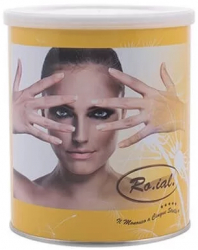 Ceara epilat cutie metalica de 800ml de unica folosinta Banana 