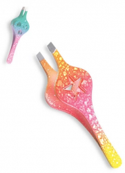 Penseta gene cap oblic multicolor