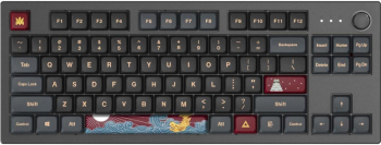 Tastatura Gaming Montech MKey Darkness TKL RGB Gateron G Pro 2.0 Red Mecanica 