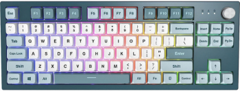 Tastatura Gaming Montech MKey Freedom TKL RGB Gateron G Pro 2.0 Red Mecanica 