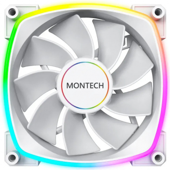 Ventilator / radiator Montech RX140 PWM ARGB 140mm White 