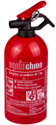 Stingator auto reincarcabil 1KG cu pulbere BC omologat U.E. usor de folosit de nelipsit in masina valabilitate 5 ani