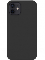 Husa de protectie Lemontti Silicon Soft Slim pentru Iphone 12 Mini Black 