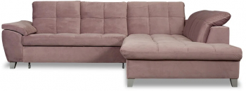 Coltar Extensibil Sevilia Lux Dreapta 5 Locuri Roz 310 x 234 Cm 