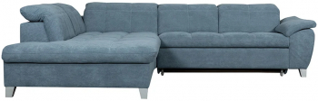 Coltar Extensibil Sevilia Lux Stanga 5 Locuri Albastru 310 x 234 Cm