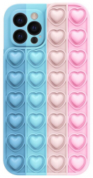 Husa Lemontti Heart Pop it compatibila cu Samsung Galaxy A22 5G Multicolor 1 