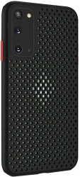 Husa de protectie Lemontti Bubble Samsung Galaxy S20 Negru 