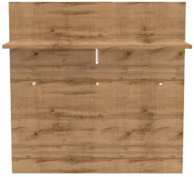 Cuier de perete stejar Wotan / alb IRIA B Sani 80 x 23 6 x 80 cm 