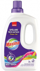 Detergent lichid pentru rufe colorate Sano Maxima Mix & Wash 3L 