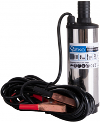 Pompa de ulei submersibila cablu 4 m 12 V 51 mm Geko G00975