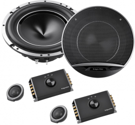 Set Difuzoare Tweeter Auto cu Filtre Titanium Hi-Fi Putere Maxima 120W Diametru 6 inch 3.4 Ohm 