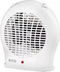 Aeroterma ECG TV 30 culoare alba 2000 W 2 trepte de aer cald + aer rece termostat 