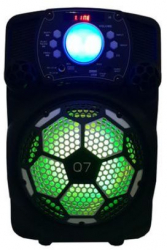 Boxa Activa Cu Statie Tip Troller Cu Bluetooth Radio Fm Usb 
