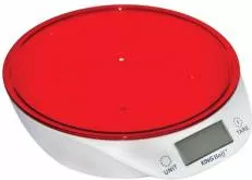 Cantar de bucatarie KingHoff capacitate 5 Kg rosu 6069 
