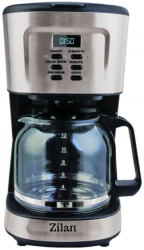Filtru De Cafea Putere 900w Capacitate 1.5l Rezervor Gradat Functie De Pastrare A Temperaturii Filtru Detasabil Afisaj Led Programare 