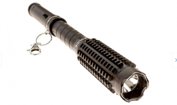 Lanterna led tip baston si electrosoc din aluminiu 10.000kv 1118 