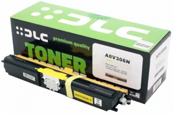 Cartus compatibil toner DLC Konica MINOLTA 1600W/ 1650/ 1680/ 1690 AOV306N-Y YELLOW 2.5K 