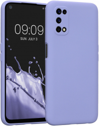 Husa Kwmobile pentru Realme 7 5G Silicon Albastru 57580.139 