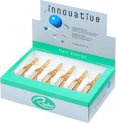Fiole anti-cadere nutritive cu Placenta Hair Energy Innovative Rueber 1210ml 