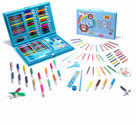 Set pentru pictura 86 piese cu geanta inclusa 