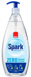 Detergent vase cu pompita Sano Spark Zero coloranti si parfum 700ml 