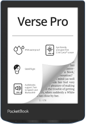eBook Reader PocketBook Verse Pro PB634 6 inch 16GB Azure 