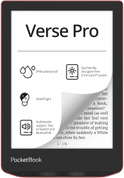 eBook Reader PocketBook Verse Pro PB634 6 inch 16GB Passion Red 