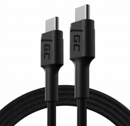 Cablu de incarcare USB-c tip C Putere de livrare 60w Qc 3.0 1 2m 