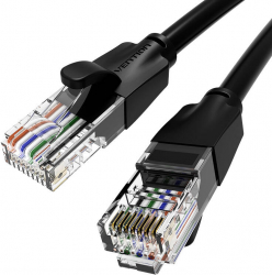 Utp Cat6 Network Cable Vention Ibebg Rj45 Ethernet 1000mbps1.5m Black 