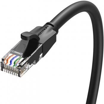Utp Cat6 Network Cable Vention Ibebi Rj45 Ethernet 1000mbps 3m Black