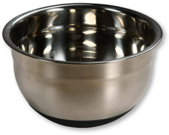 Bol rotund Kesper 90890 2l Baza antiderapanta silicon 20x11cm Inox 