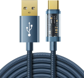 Cablu Usb-a / Surpass / Type-c / 3a / 1 2 M Joyroom S-uc027a12 albastru 