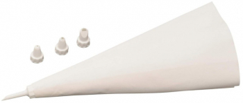 Sac turnat prin injectie Fackelmann 42786 31 cm 4 atasamente bumbac alb 