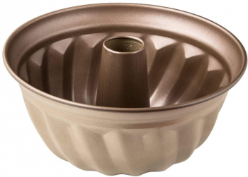 Tava de copt Zenker 7357 Rotunda 25 cm ILAG Acoperire ceramica premium Auriu 