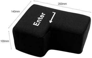 Buton ENTER Gigant USB Model Perna Moale Rezistent la impact Anti-stres Anti-Rage Gaming Potrivit pentru gameri agresivi 
