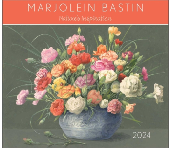 Marjolein Bastin Nature s Inspiration 2024 Deluxe Wall Calendar with Print - Marjolein Bastin Author 
