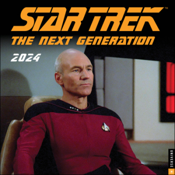 Star Trek The Next Generation 2024 Wall Calendar - Mtv Viacom Author 