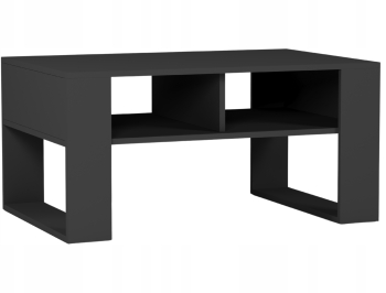 Fraire Mobilier Masuta cafea raft bancuta A-6 90x58x53cm antracyt 