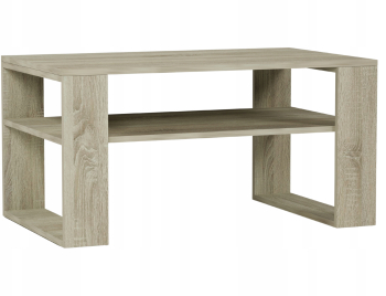 Framire Mobilier Masuta de cafea raft bancuta A-5 stejar sonoma 90x58x53cm 