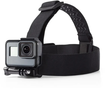 Sistem de prindere pe cap Headstrap pentru camere GoPro Hero Session Mini Max Fusion insta360 One X Go SJcam DJI Action Universal 