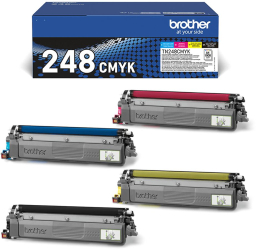 Kit 4 cartus imprimanta Brother TN-248 Multicolor 
