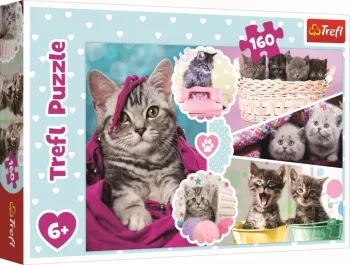PUZZLE TREFL 160 PISICI DRAGALASE 