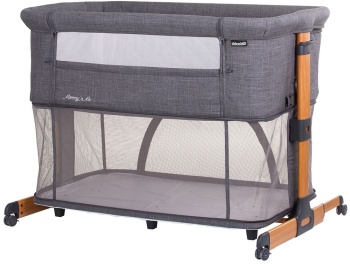 Patut Co-Sleeper si Tarc Chipolino Mommy n Me graphite wood