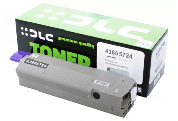 Cartus compatibil toner DLC OKI 43865724 OKI C5850N/ C5950DN/ C5950N/ MC560DN/ MC560N Black 8K 