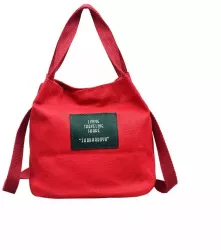 Geanta de umar tip messenger pentru fete si femei 12 x 16 x 18 cm Culoare Rosu 