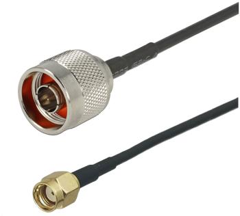 Cablu coaxial RF pigtail RPSMA male N male 3m pentru prelungire cablu antena GSM 3G 4G GPS WIFI LORA 